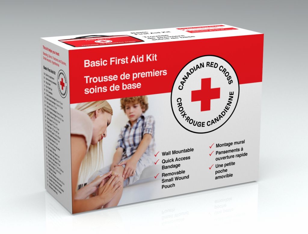 Canadian Red Cross Basic First Aid Kit Alert First Aid Vancouver   Basic First Aid Kit 